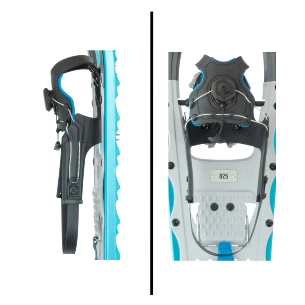 Denali Unisex Sawtooth Spin Snowshoe 8×25 w/ Poles & Bag Winter Hiking - Picture 5 of 16
